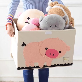 THÙNG ĐỰNG ĐỒ CHƠI CHO BÉ (HÌNH HỘP)