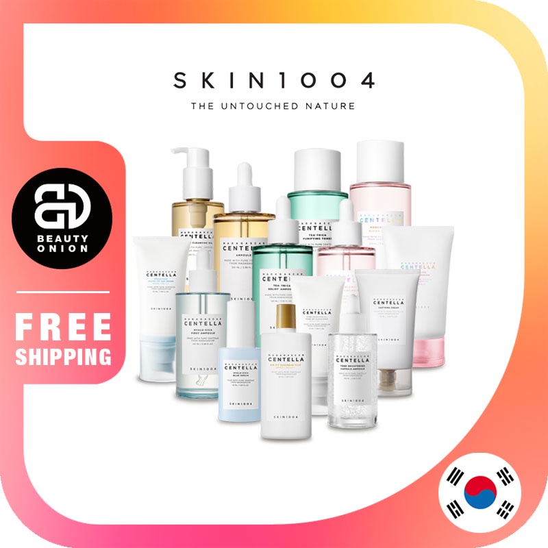 Bộ sản phẩm dưỡng da, ngừa mụn Skin1004 Madagascar Centella