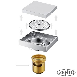 Phụ kiện thoát sàn chống mùi FD102-U
