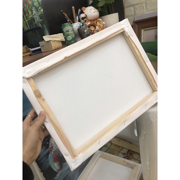 Toan vẽ Tranh canvas Hàn Quốc 40-60cm- căng chắc - vải sạch - Hàn Quốc chuẩn dầy