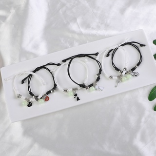 Set 2 Vòng Tay Dạ Quang Thời Trang Cho Cặp Đôi