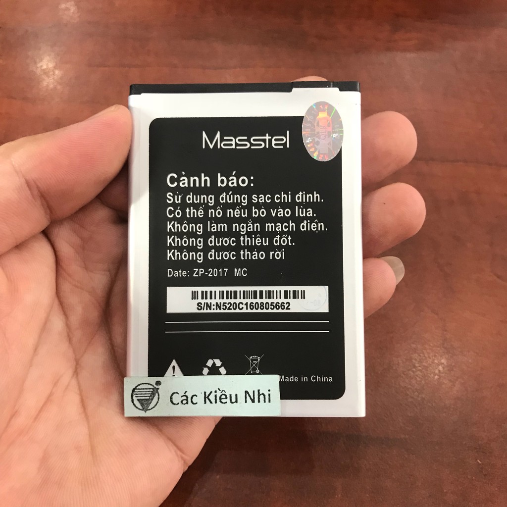 Pin Masstel N520 zin hãng