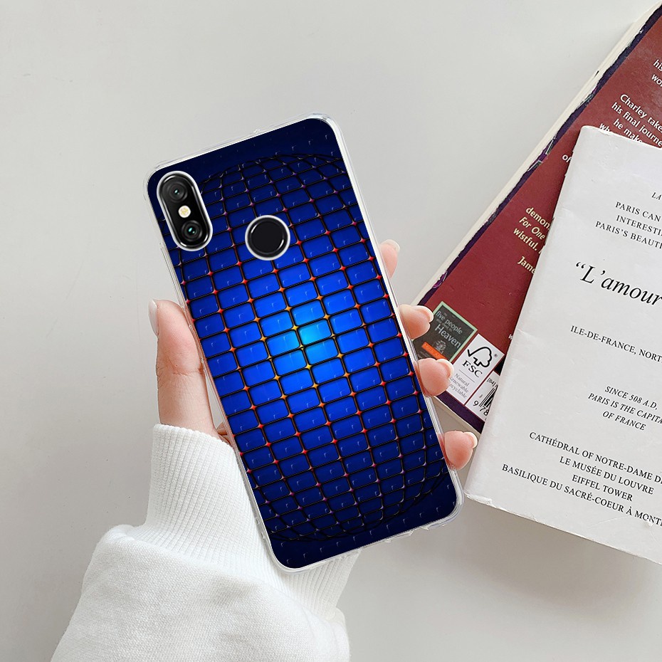 Ốp điện thoại tpu mềm in hoa cho Xiaomi Redmi Note 5 Redmi Note 5