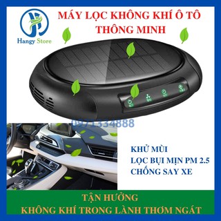Máy lọc không khí ô tô thông minh - khử mùi ô tô, lọc không khí, sáp thơm, phụ kiện trang trí độc lạ cho ô tô, phòng ngủ