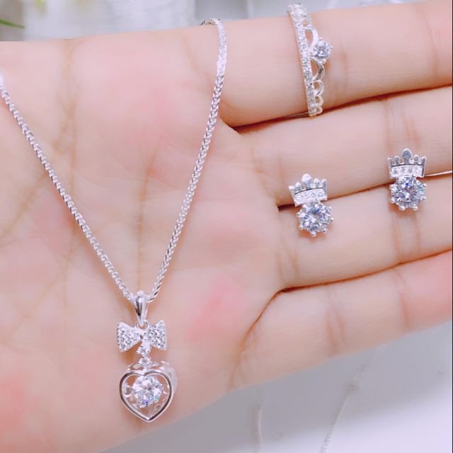 Bộ trang sức bạc 4 món B10