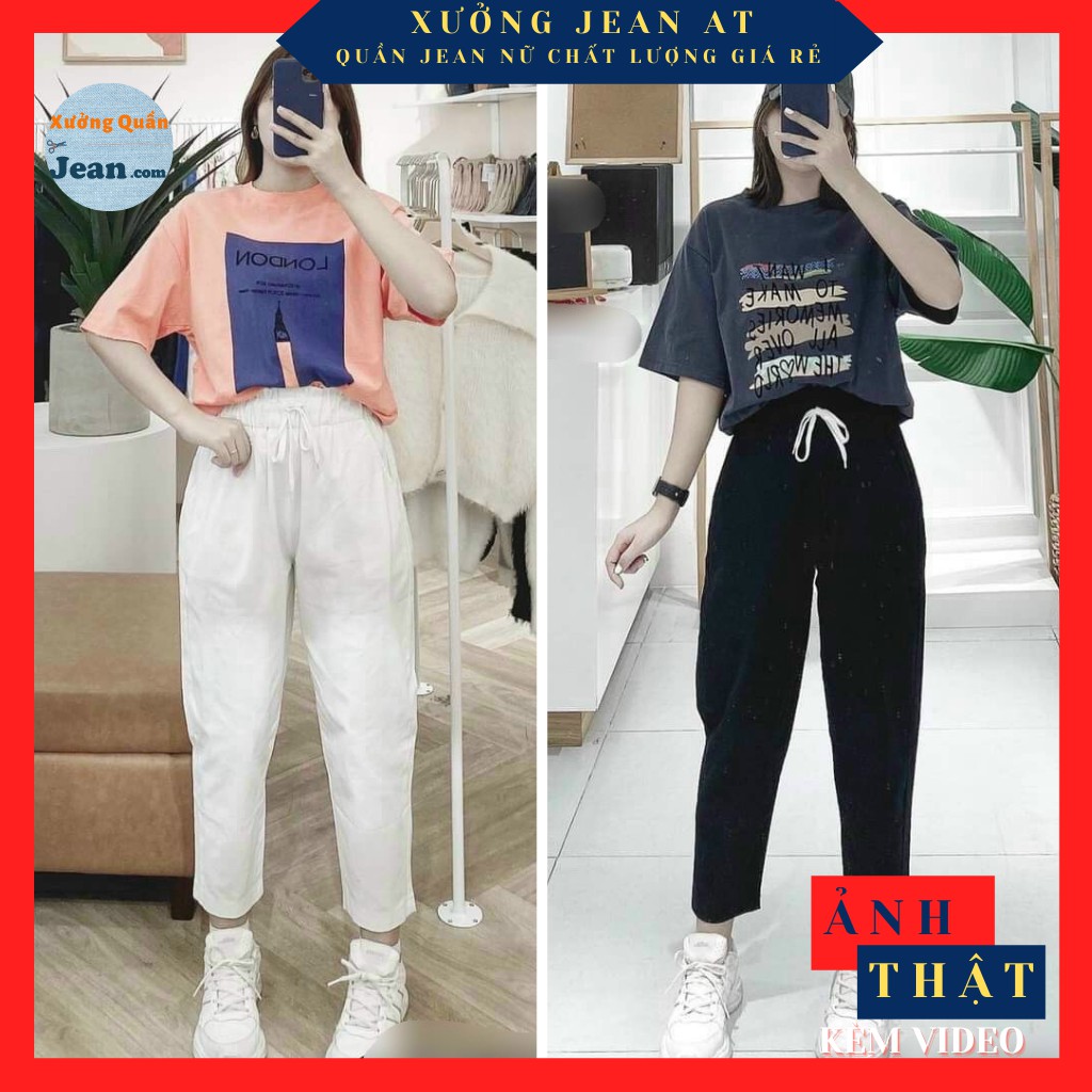 Quần Baggy Kaki Lưng Thun ULZZANG Năng Động - 54