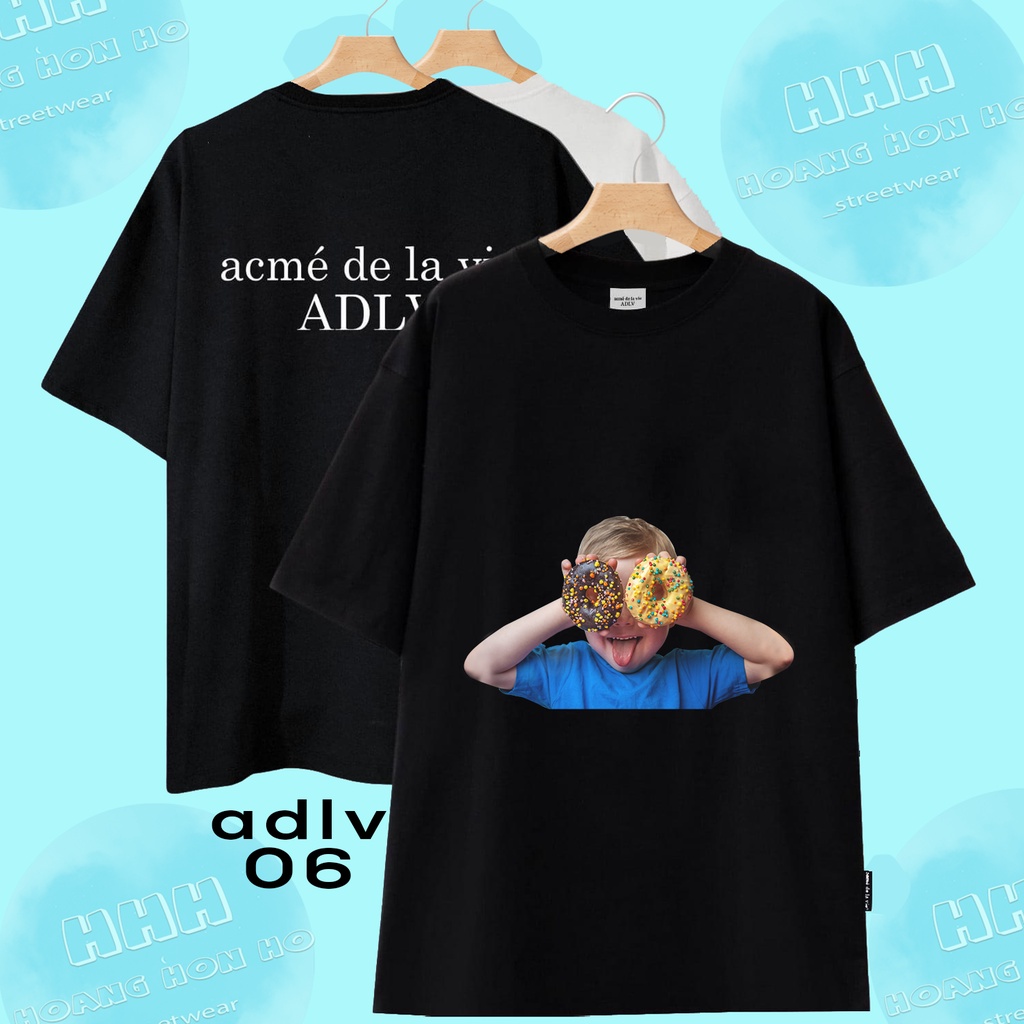 [Xịn Dày] Áo thun ADLV 350g Đen Full Tag Bọc, Full Mẫu, 1-25 - Streetwears SG - Link 1
