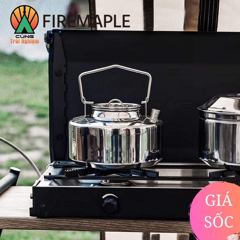 [CHÍNH HÃNG] Ấm Đun Nước 1L Antarcti Thép Không Gỉ Fire Maple Chuyên Dụng Dã Ngoại Antarcti stainless steel kettle