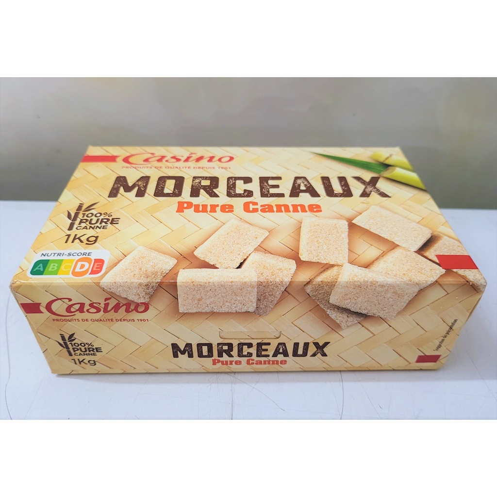 [Hộp 1Kg] ĐƯỜNG MÍA NÂU NGUYÊN CHẤT DẠNG VIÊN [Netherlands] CSN (Cubes) Pure Brown Canne Sugar