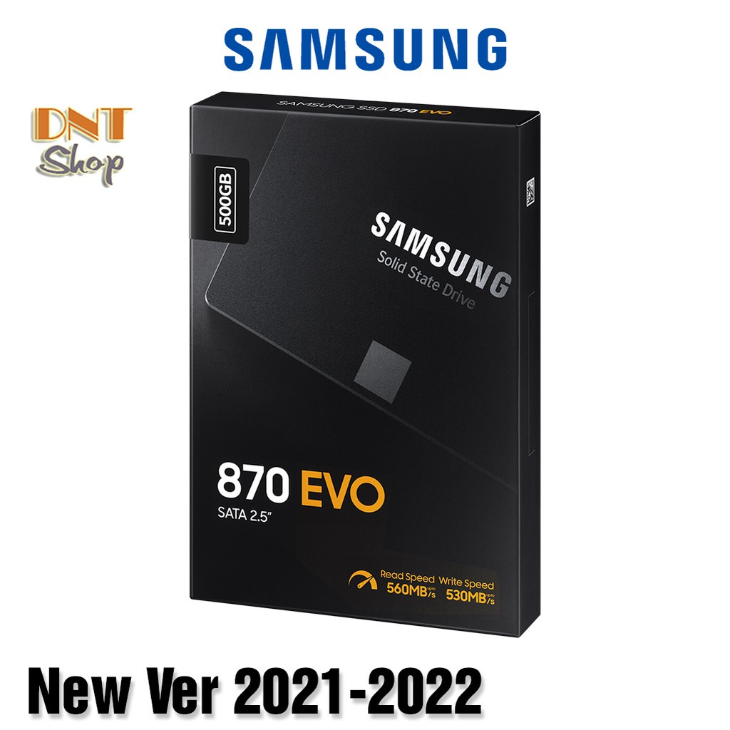 ✳∏✺Ổ cứng SSD Samsung 860 EVO, 870 EVO 500GB 2.5-Inch SATA III - BH 5 Năm 1 Đổi