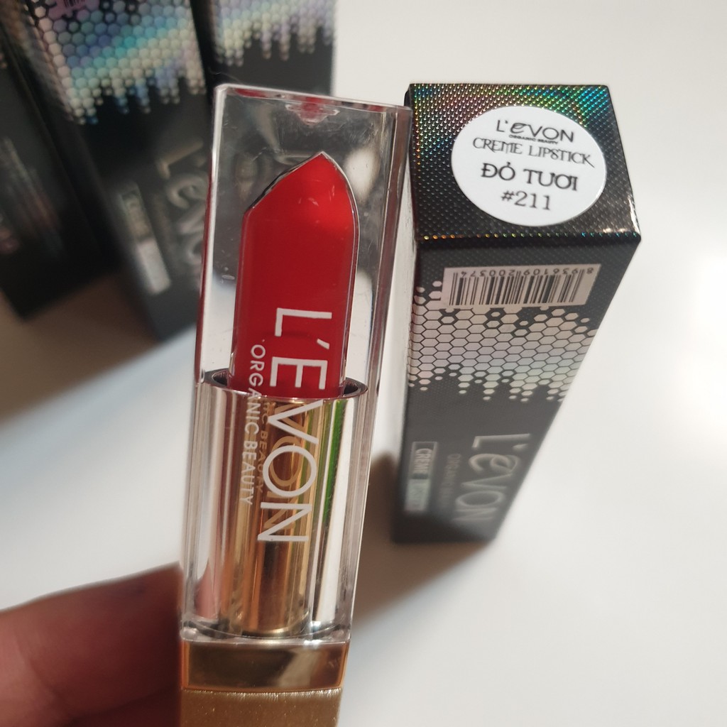 [ FREE SHIP ] [ -40% ] Son Kem L'(- von organic beauty lipstick 4g.