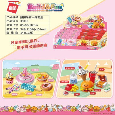 Đồ Chơi Mô Hình Bánh Hamburger Sáng Tạo Cho Trẻ Em