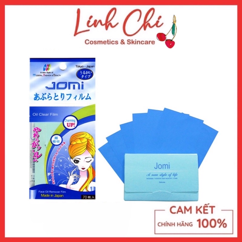 Giấy Thấm Dầu Jomi Nhật Bản 70 tờ Oil Clear Film