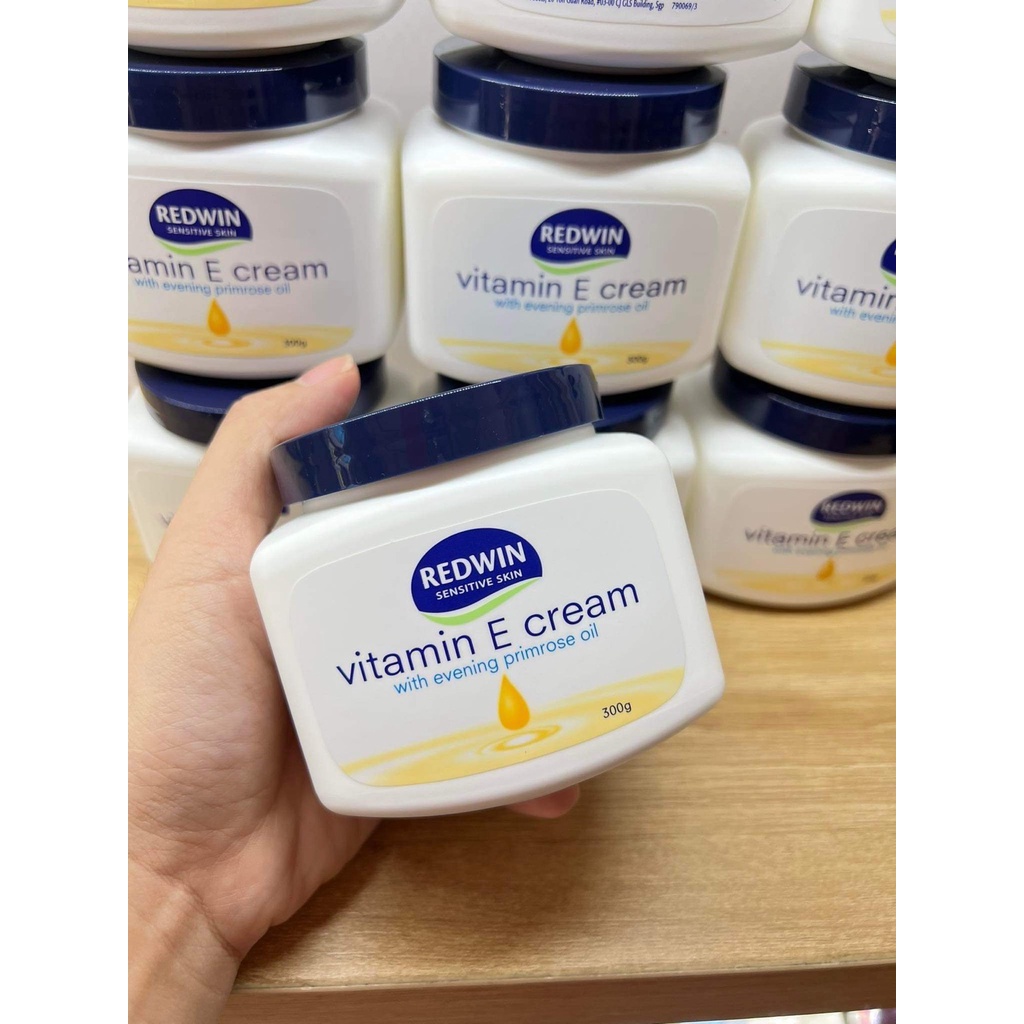 Kem dưỡng trắng da Redwin Vitamin E Cream with evening primrose oil - EDS Hàng Mỹ