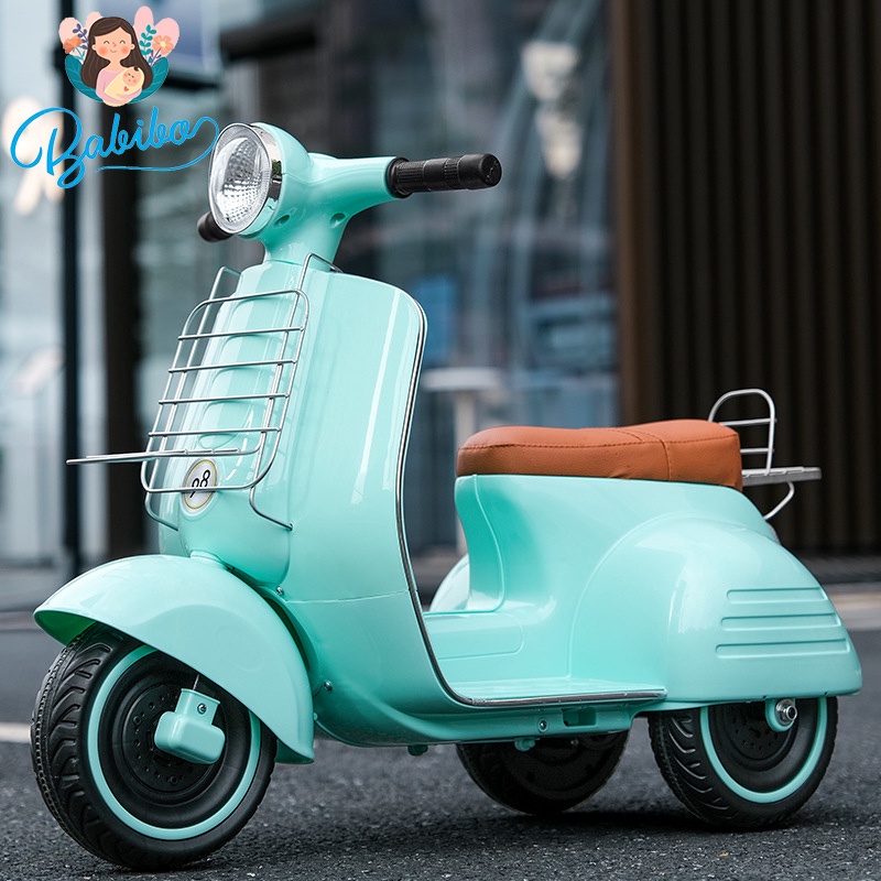 Xe máy điện Vespa trẻ em mẫu mới 2022