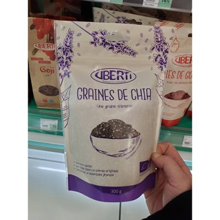 [Sp Hữu cơ] Hạt CHIA SALVIA HISPANICA BIO 300G - Hsd 12/2021 - Made in France