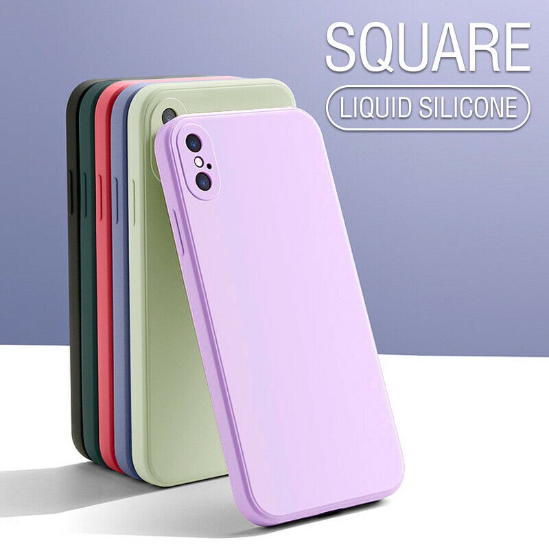 Ốp Điện Thoại Silicon Dẻo Vuông Mỏng Màu Kẹo Sang Trọng Cho Huawei Nova 3i 7i 5T Y9 prime 2019 Y9S Honor 9X Pro