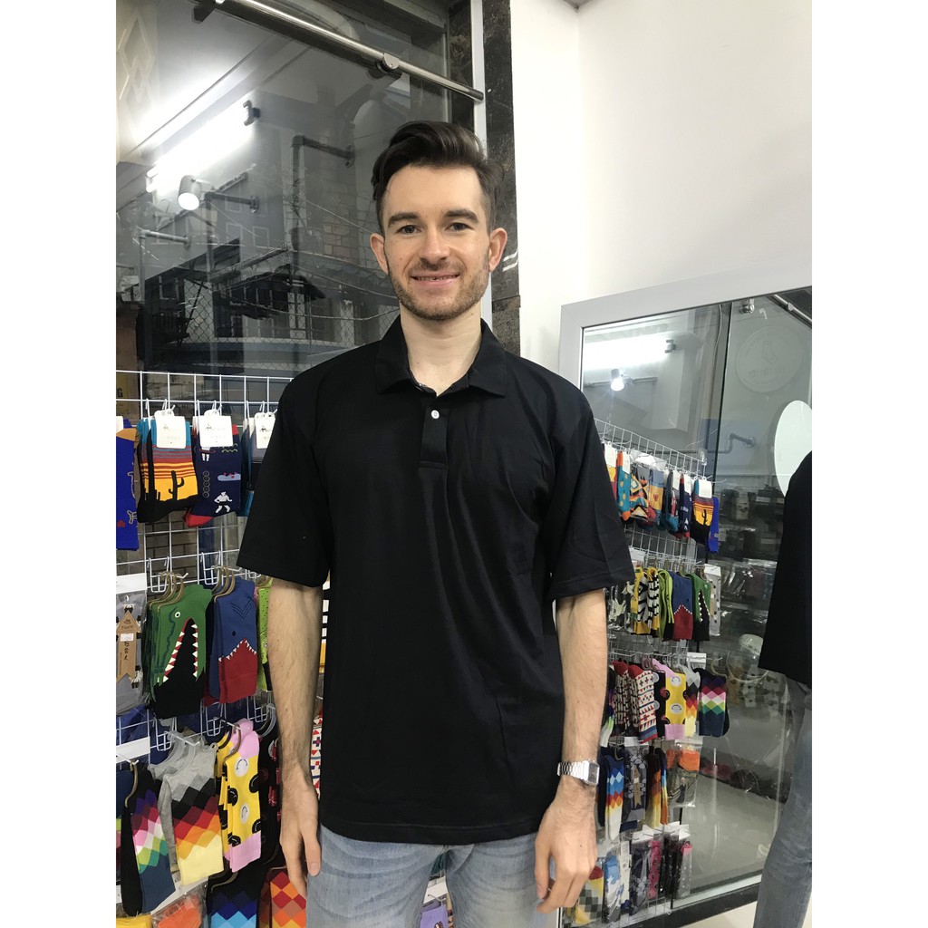 Áo polo trơn cotton 100% 4 chiều | BigBuy360 - bigbuy360.vn