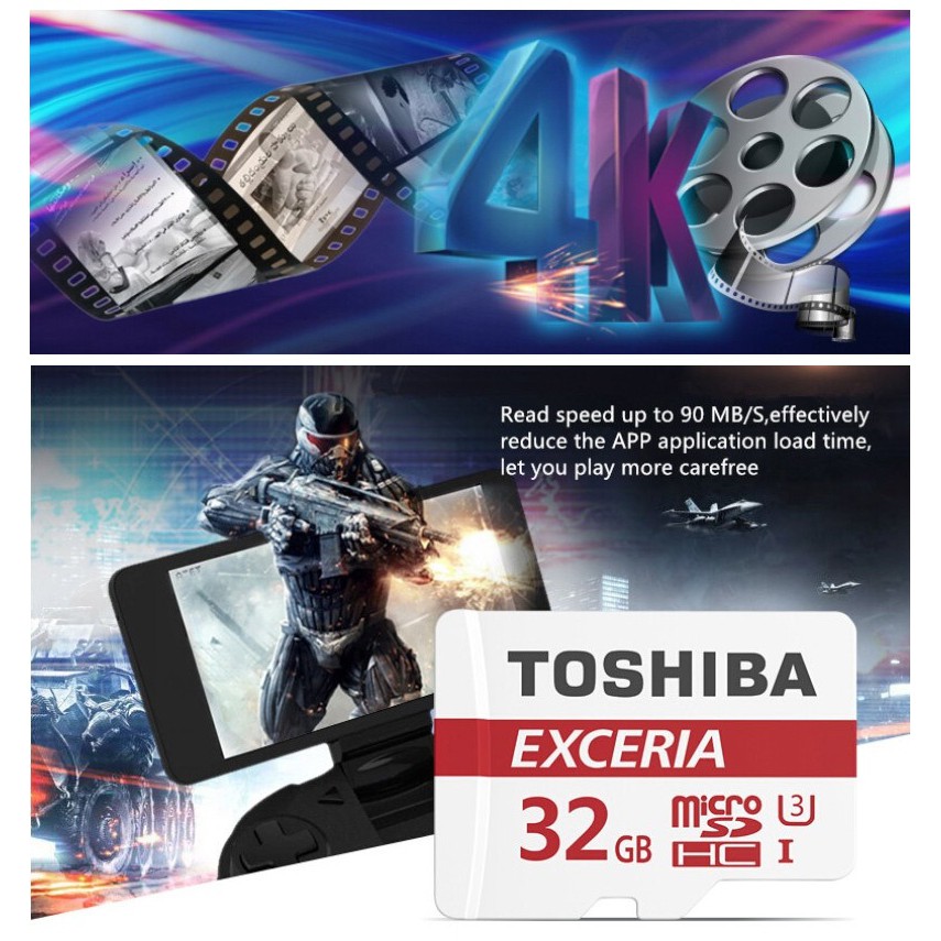 Thẻ nhớ Micro SDHC 32G Toshiba | BigBuy360 - bigbuy360.vn