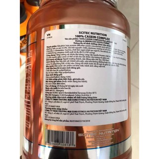 ++Chính hãng scitec++ Scitec Casein 100%l - Multi casein