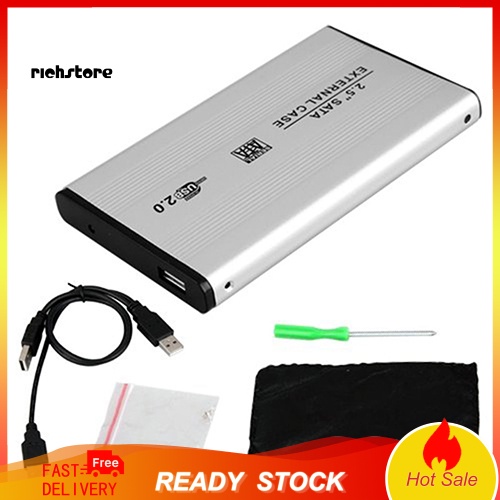 Hộp Đựng Ổ Cứng Ngoài USB 2.0 SATA 2.5 Inch | BigBuy360 - bigbuy360.vn