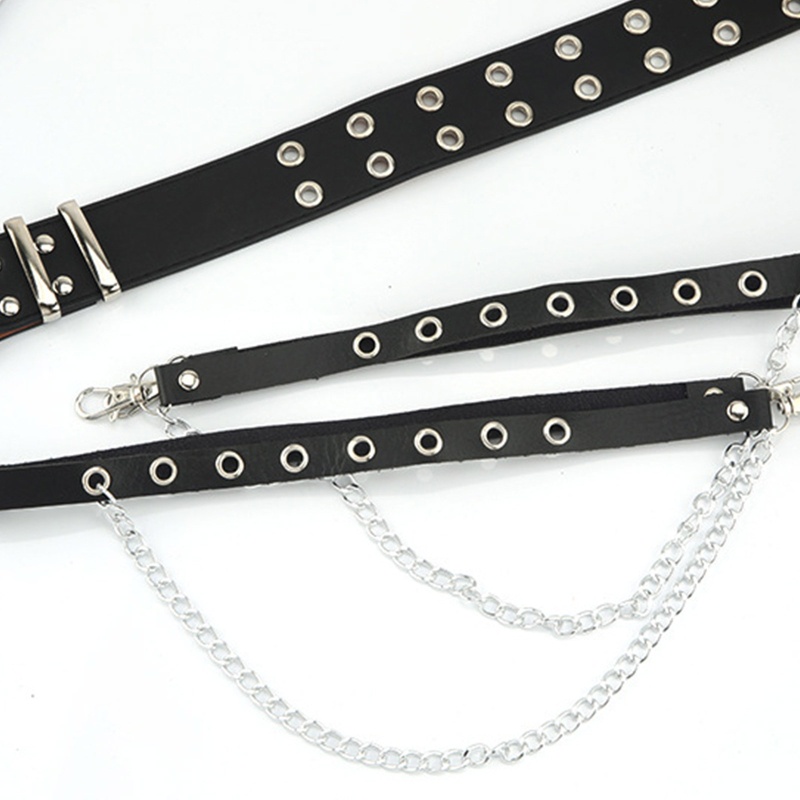 Thắt Lưng Da PU Màu Trơn Khóa Hợp Kim Thời Trang Cho Nữ