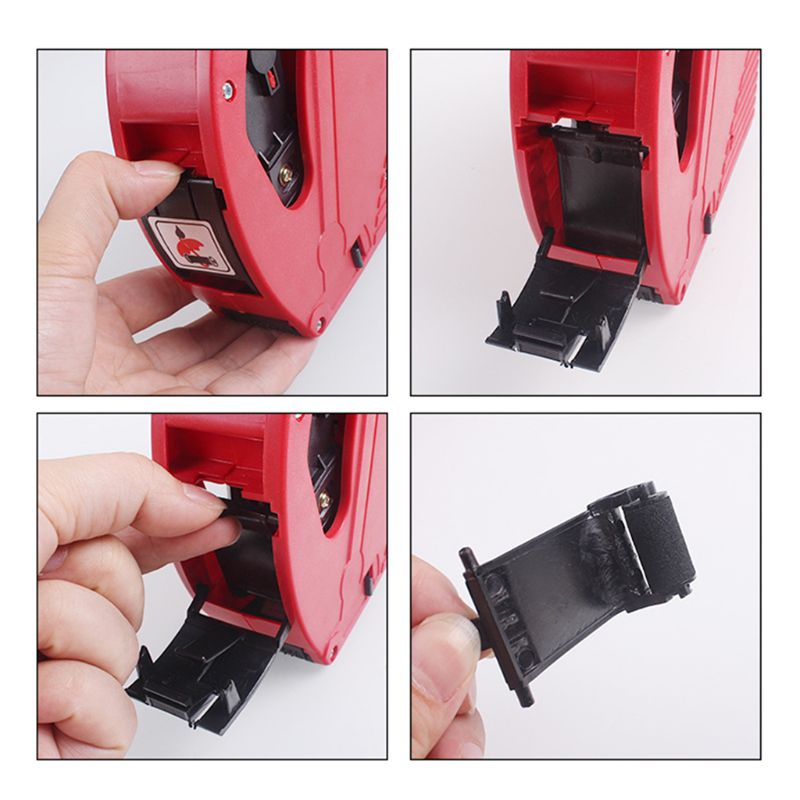 Súng dán nhãn giá tiền bằng nhựa cầm tay 8 chữ số EOS kích thước 21x12mm tiện dụng