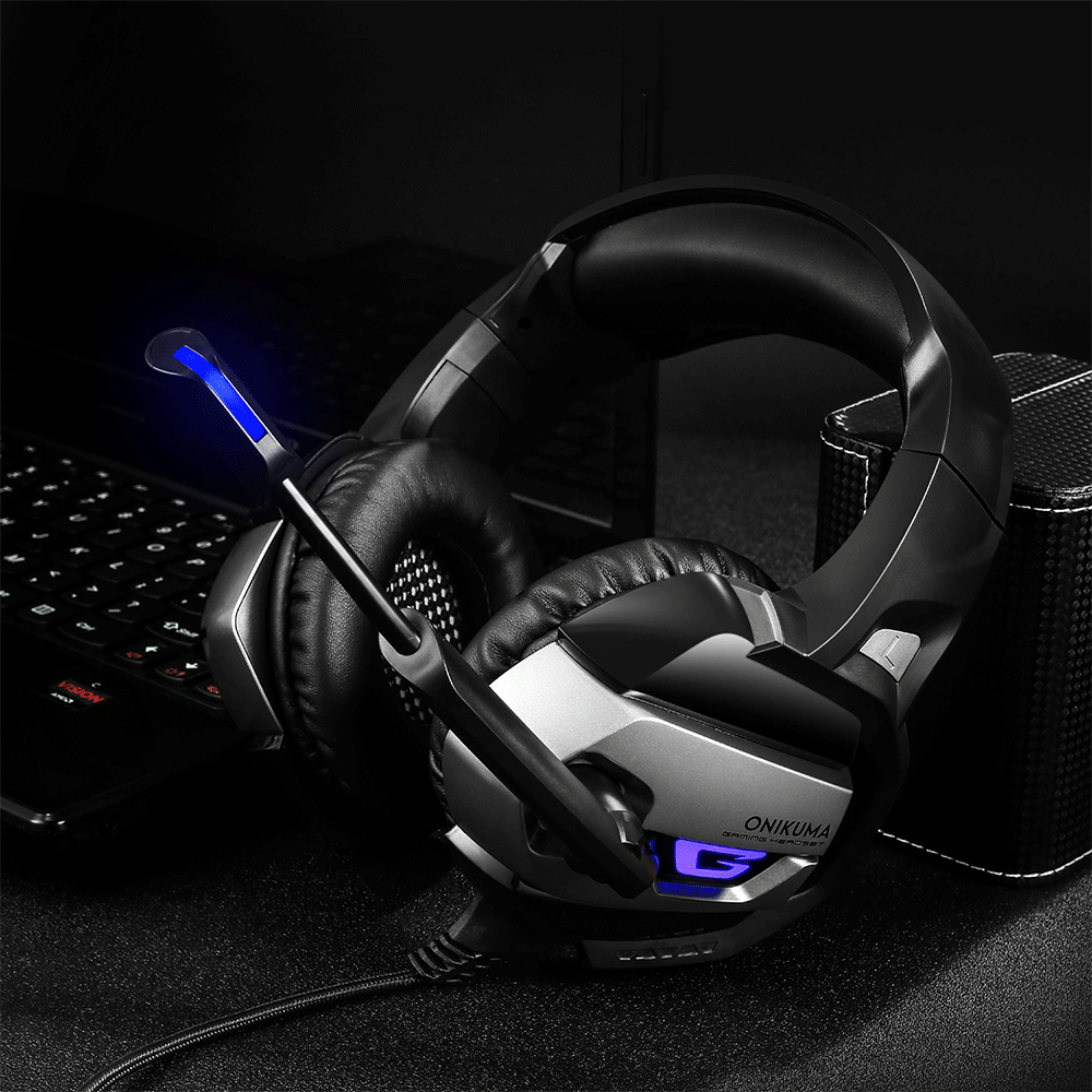 Tai Nghe Chơi Game ONIKUMA K5 PC Cho PS4 XBOX 3,5 Mm USB USB Gaming Gaming Có Mic đa Hướng