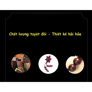 Chuỗi hạt niệm phật gỗ sưa đỏ nam phi