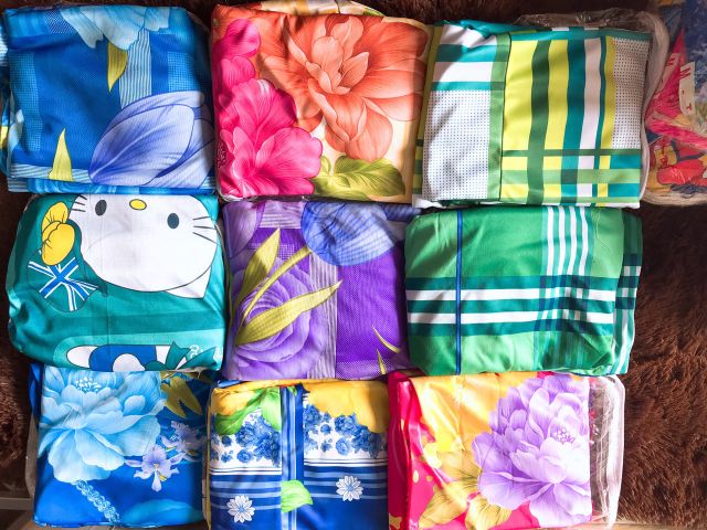 Drap trải giường Vải Thun Lạnh đủ size, nhiều màu sắc, giao ngẫu nhiên