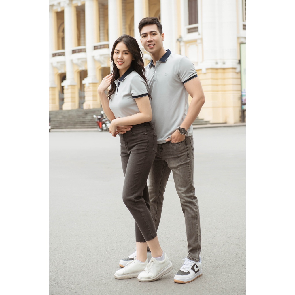 Áo Polo Nữ Cafe Phối Nẹp Thun Cotton Co Giãn, Thấm Hút Mồ Hôi Mã: APN3700