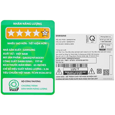 Smart TV QLED Tivi 4K Samsung 65Q70TAK- Mới 100% | BigBuy360 - bigbuy360.vn