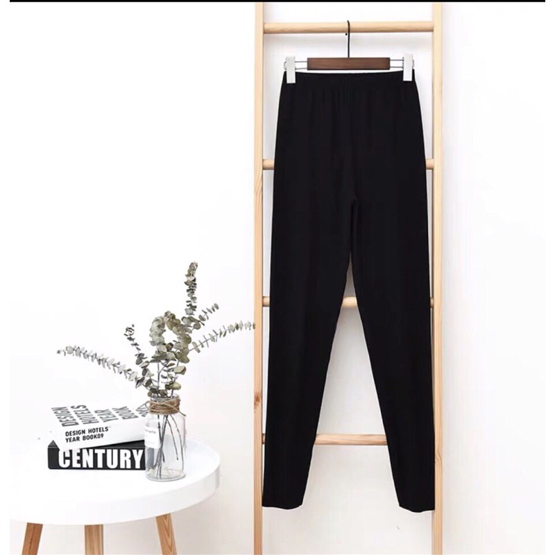 quần ngủ cạp chun mầu trơn đơn giản