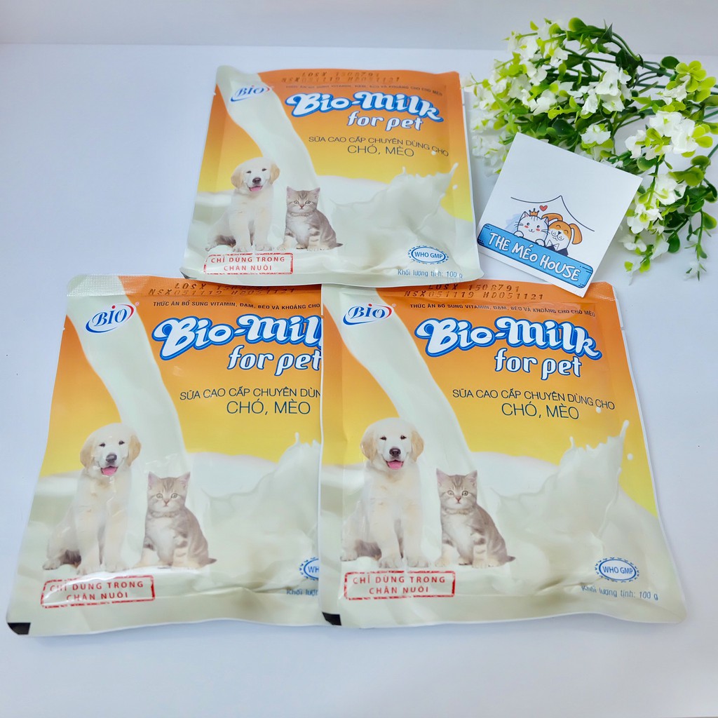 Sữa Bio cho chó mèo con