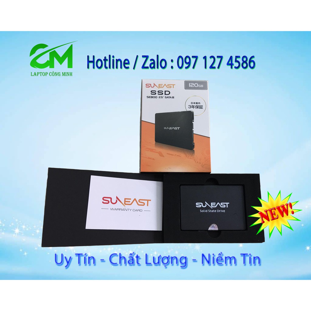 Ổ Cứng SSD SUNEAST 120GB - Công nghệ nhật bản - Bảo hành chính hãng 3 năm | WebRaoVat - webraovat.net.vn