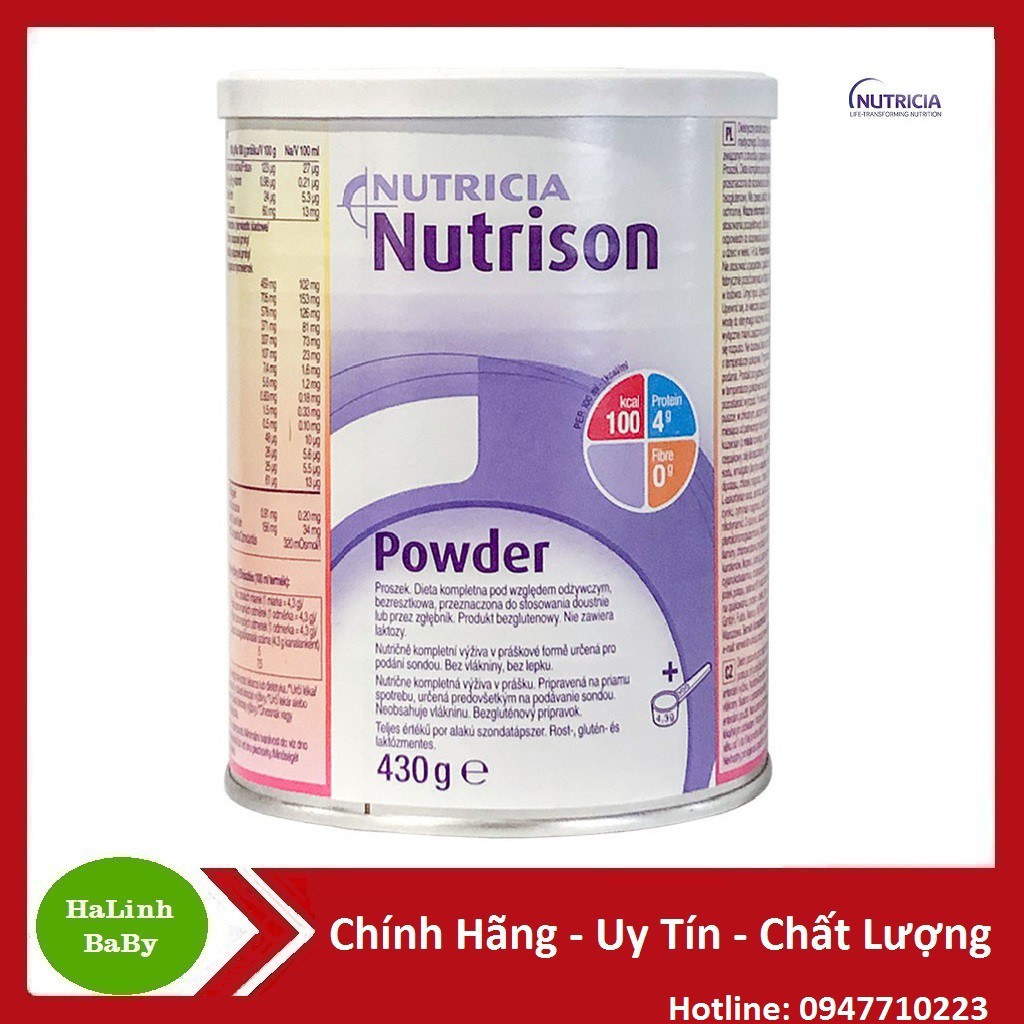 [Date 05/2022] Sữa Bột Nutrison powder 430g