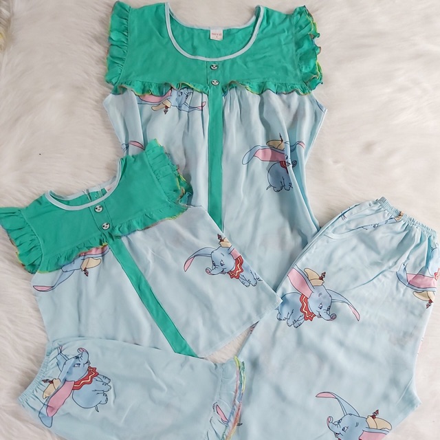 Đồ cặp mẹ và bé vải tole loại 1