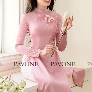 ÁO DÀI CAO CẤP PAVONE  - V332