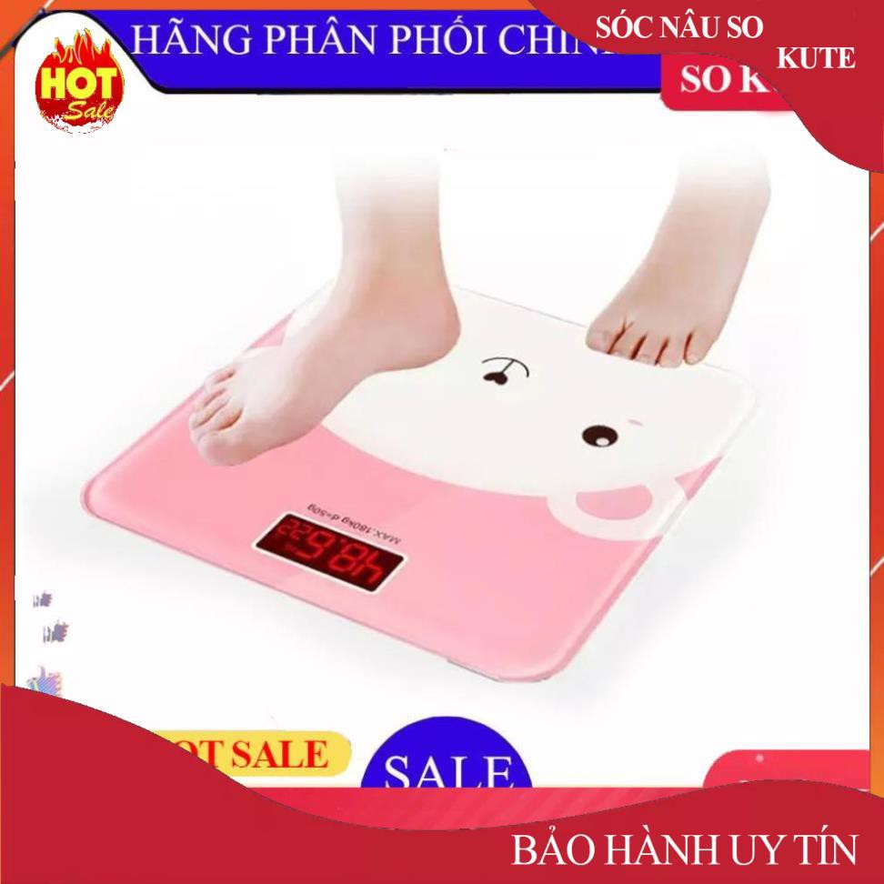 ✔️  Cân bàn điện tử, Bàn cân Bàn cân điện tử hình gấu cực kute  - Bảo hành úy tín 1 đổi 1