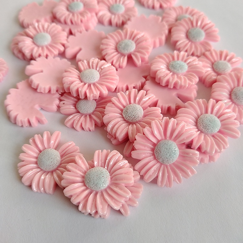 Set 10 phụ kiện trang trí xe hơi hình hoa hướng dương xinh xắn