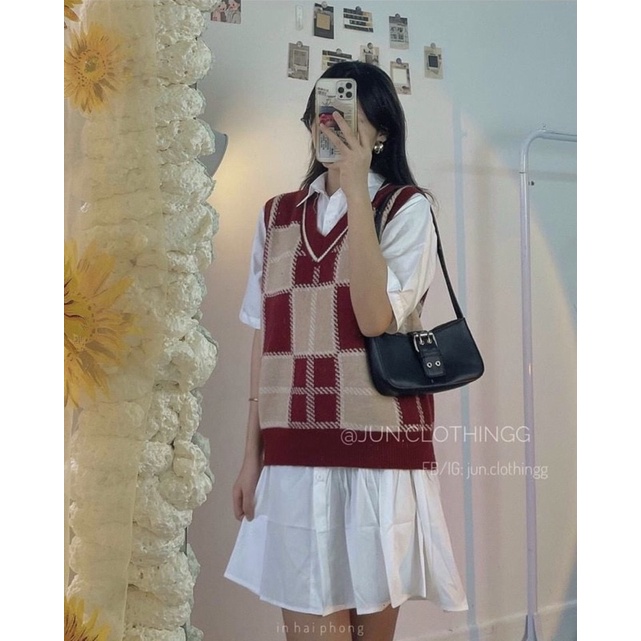 Áo ghile len hàng đẹp Quảng Châu