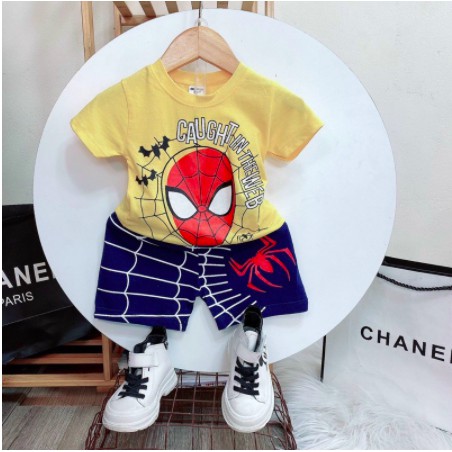 Bộ quần áo bé trai người nhện siêu nhân