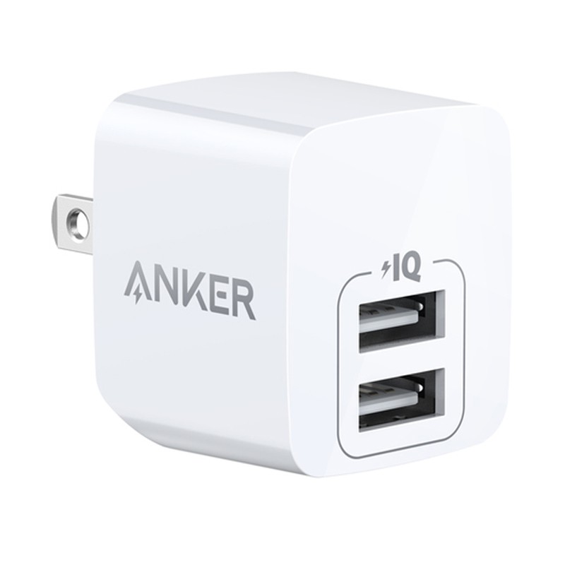 Sạc ANKER PowerPort Mini 2 cổng 12W - A2620