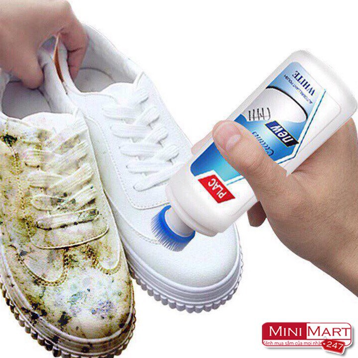 Chai xịt tẩy trắng giầy dép túi xách có đầu cọ - HV Store 986