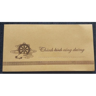 Bao thơ cúng dường ( xấp 100 cái)