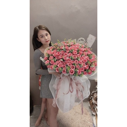 [Hoa Khai Trương] Bó hoa siêu cấp, Sáp 4 lớp cao cấp cực đẹp. siêu to. có giao Hoả Tốc