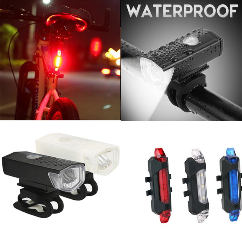 Đèn xe đạp Đèn LED cho xe đạp Đèn pin chiếu sáng phía sau Cảnh báo bảo vệ an toàn khi đi xe