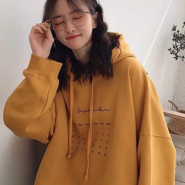 [FREESHIP ĐƠN TỪ 50K] Áo hoodie lịch ngày tháng COH1019