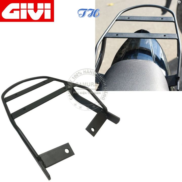 Baga sau givi cho xe SUZUKI RAIDER 150 / BELANG R150 dùng gắn thùng sau hoặc chở đồ - hàng chính hãng
