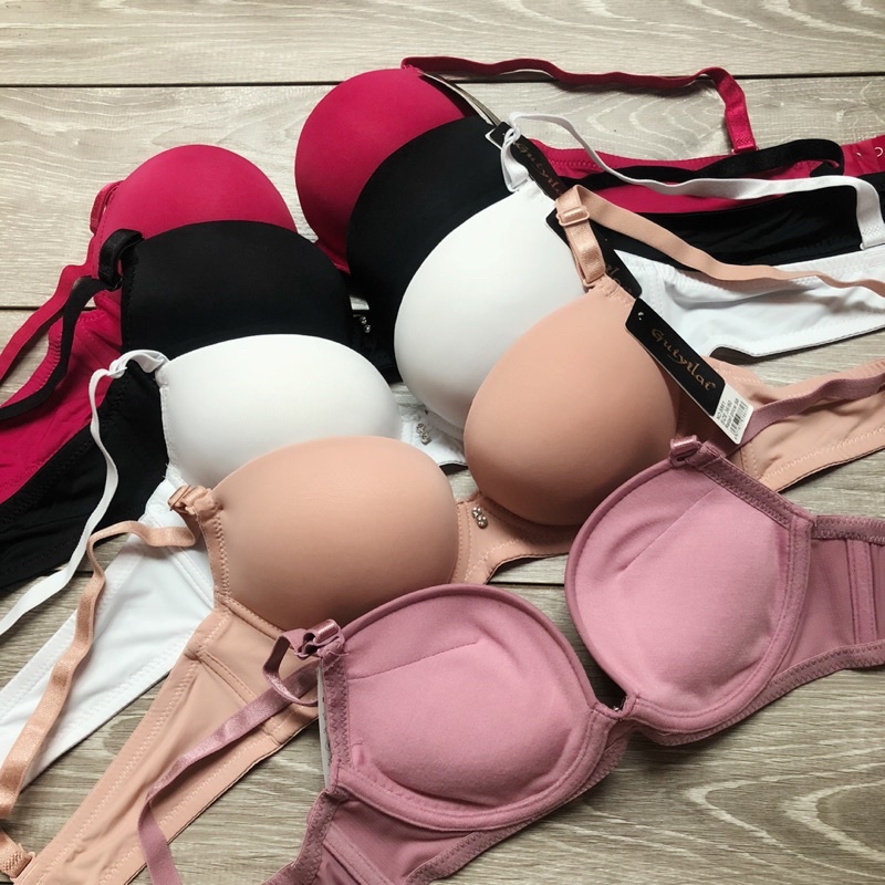 Áo Lót Nữ Nâng Ngực Siêu Đẩy 5cm Có Gọng Trơn Form Đẹp